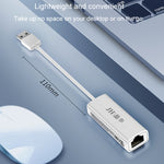 JINGHUA Z310 USB2.0 a RJ45 100Mbps Scheda di rete Interfaccia di rete Scheda di rete per laptop Driver gratuito