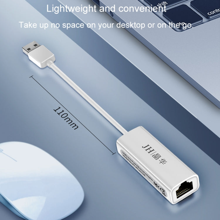 JINGHUA Z310 USB2.0 a RJ45 100Mbps Scheda di rete Interfaccia di rete Scheda di rete per laptop Driver gratuito