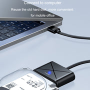 Cavo adattatore JINGHUA USB3.0 a SATA HDD per disco rigido esterno HDD SSD da 2,5/3,5 pollici