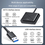 Cavo adattatore JINGHUA USB3.0 a SATA HDD per disco rigido esterno HDD SSD da 2,5/3,5 pollici