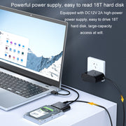 Cavo adattatore JINGHUA USB3.0 a SATA HDD per disco rigido esterno HDD SSD da 2,5/3,5 pollici