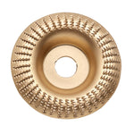 Disco per levigatura e lucidatura della smerigliatrice angolare per la lavorazione del legno da 100 mm, Beveled, Arc, Flat