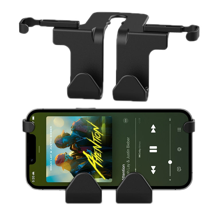 2 pezzi gancio decorativo per auto supporto per cellulare