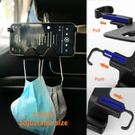 2 pezzi gancio decorativo per auto supporto per cellulare