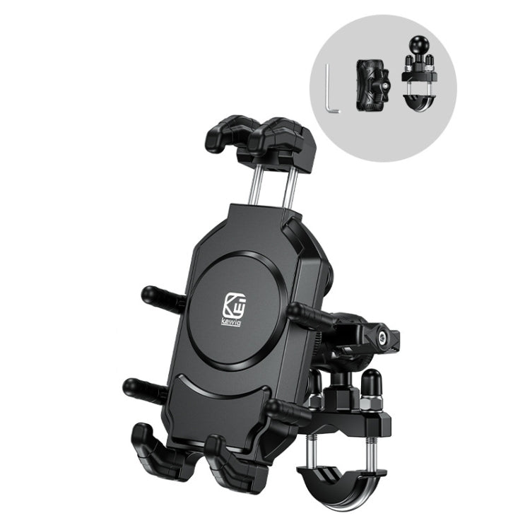 Kewig Supporto Octopus per Motocicletta Antifurto per Cellulare da Moto, M26-C1, M26-C2, M26-C3, M26-C4, M26-C5, M26-C6, M26-C7, M26-C8