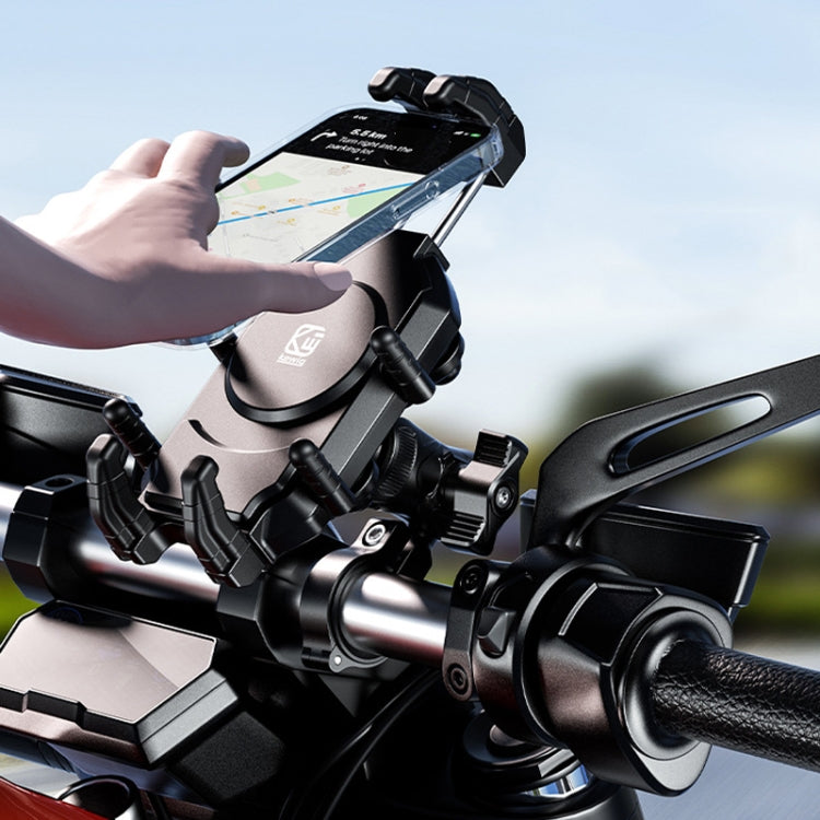 Kewig Supporto Octopus per Motocicletta Antifurto per Cellulare da Moto, M26-C1, M26-C2, M26-C3, M26-C4, M26-C5, M26-C6, M26-C7, M26-C8