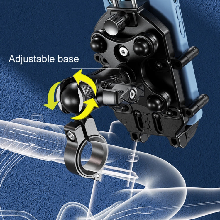Kewig Supporto Octopus per Motocicletta Antifurto per Cellulare da Moto, M26-C1, M26-C2, M26-C3, M26-C4, M26-C5, M26-C6, M26-C7, M26-C8
