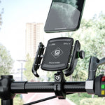 Supporto per cellulare da ciclismo per bicicletta Kewig M8S in alluminio per bicicletta