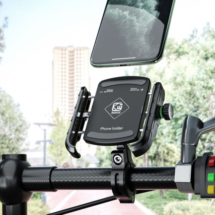 Supporto per cellulare da ciclismo per bicicletta Kewig M8S in alluminio per bicicletta