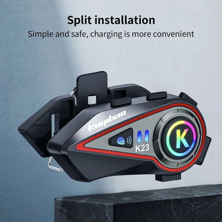 Auricolare Bluetooth per casco da motociclista con luce LED