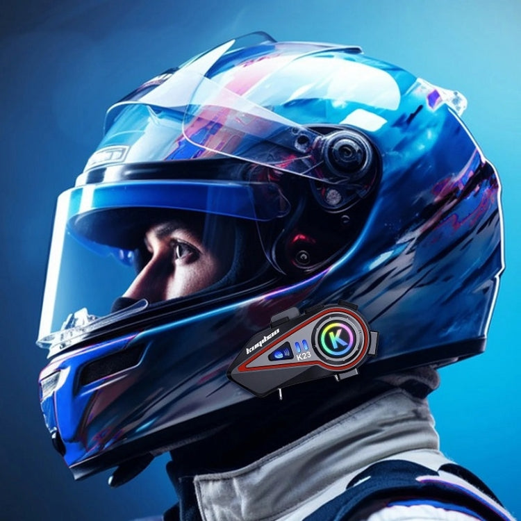 Auricolare Bluetooth per casco da motociclista con luce LED