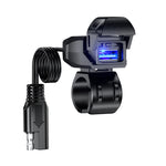 Caricabatterie per telefono per moto Kewig, supporto di ricarica USB impermeabile per ricarica rapida per guida all'aperto, B10-A
