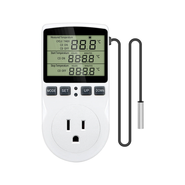 Termostato digitale intelligente con controllo temperatura e pres