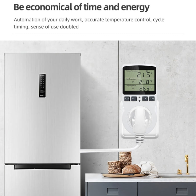 Termostato digitale intelligente con controllo temperatura e pres