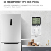 Termostato digitale intelligente, interruttore di controllo della temperatura, presa di temporizzazione, regolatore di temperatura, US Plug