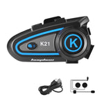 Casco motociclista KUQIBAO con auricolare Bluetooth K21
