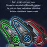 Casco motociclista KUQIBAO con auricolare Bluetooth K21