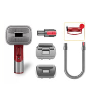 Per Dyson V7 V8 V10 V11 V15 Pet 3 in 1 set di testine di aspirazione per la toelettatura, With Hose, Without Hose