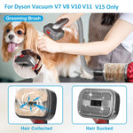 Set 3 testine aspirazione toelettatura per Dyson V7 V8 V10 V11 V1
