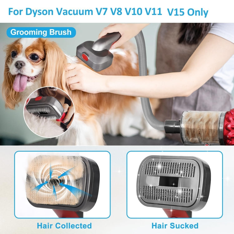 Set 3 testine aspirazione toelettatura per Dyson V7 V8 V10 V11 V1