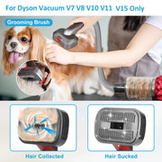 Per Dyson V7 V8 V10 V11 V15 Pet 3 in 1 set di testine di aspirazione per la toelettatura, With Hose, Without Hose