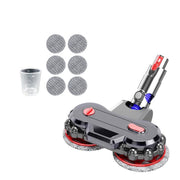 Aspirapolvere elettrico con testa per mocio con serbatoio dell'acqua staccabile e 6 panni per mocio, For Dyson V7 / V8 / V10 / V11 / V15 / G5, For Dyson V6 / DC62, For Dyson V10 Slim / V12