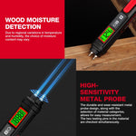 Tester rapido umidità legno HABOTEST 0-58%
