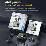 Auricolari wireless Bluetooth in-ear LX-10 con ANC e touch