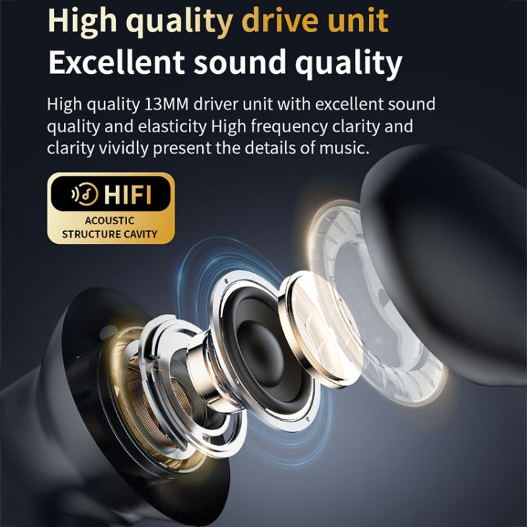 Auricolari wireless Bluetooth in-ear LX-10 con ANC e touch