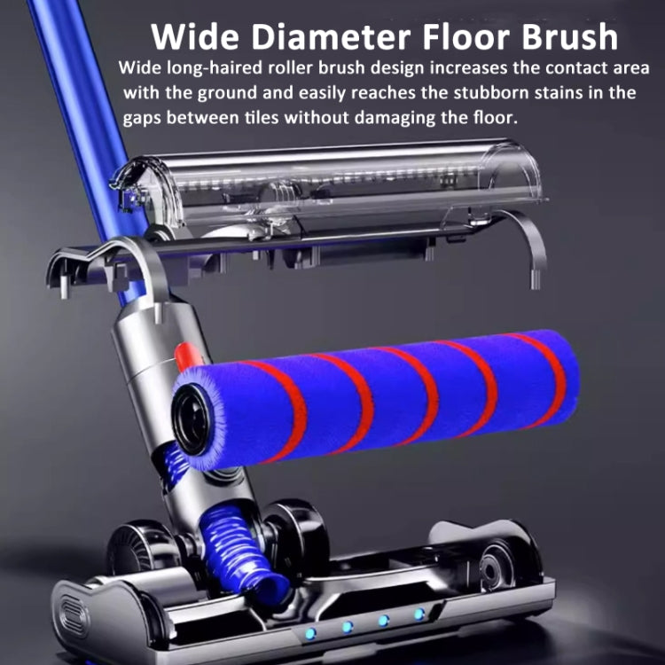 Spazzola velluto morbido con LED per aspirapolvere Dyson
