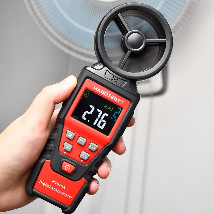 Anemometro digitale portatile ad alta precisione HABOTEST con USB, HT625B