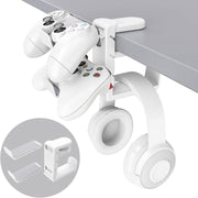 Supporto per cuffie con rotazione a 360 gradi con organizer per maniglia di gioco, TR-68