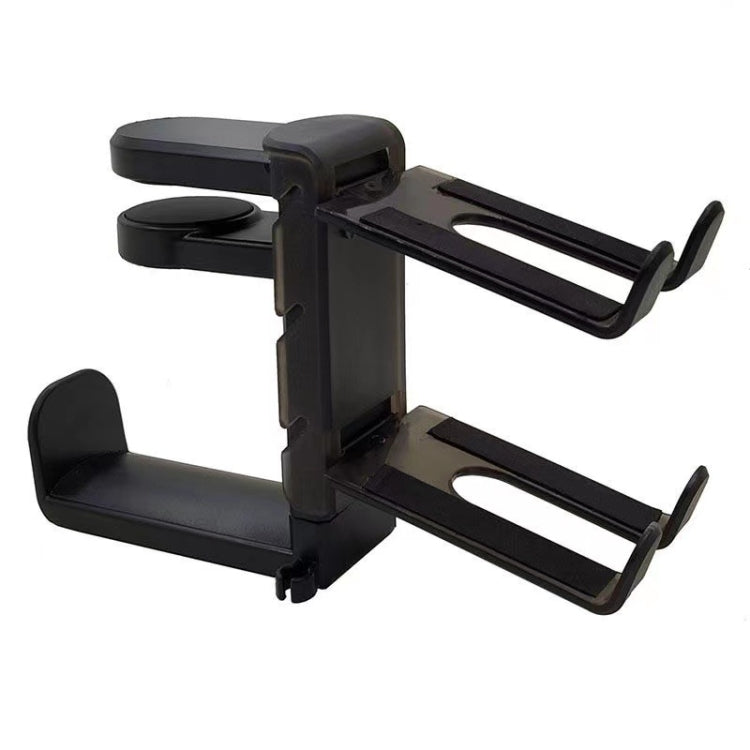 Supporto per cuffie con rotazione a 360 gradi con organizer per maniglia di gioco, TR-68