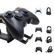Supporto per cuffie con rotazione a 360 gradi con organizer per maniglia di gioco, TR-68