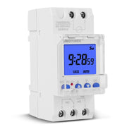 SINOTIMER TM928SAKL 85-265V 16A 1 secondo a 168 ore Interruttore orario elettronico programmabile, 16A