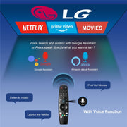 Per LG TV Bluetooth portatile a infrarossi vocale multifunzione telecomando, AKB75855501 Voice