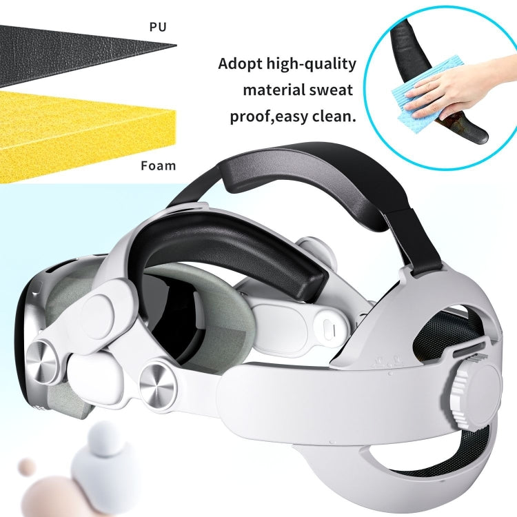 Per Apple Vision Pro VR Headset Cinturino Elite sostituibile Fascia regolabile Comfort