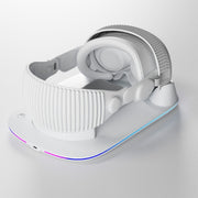 Per dock di ricarica wireless per casco Apple Vision Pro VR Base di ricarica rapida da 30 W Spina americana