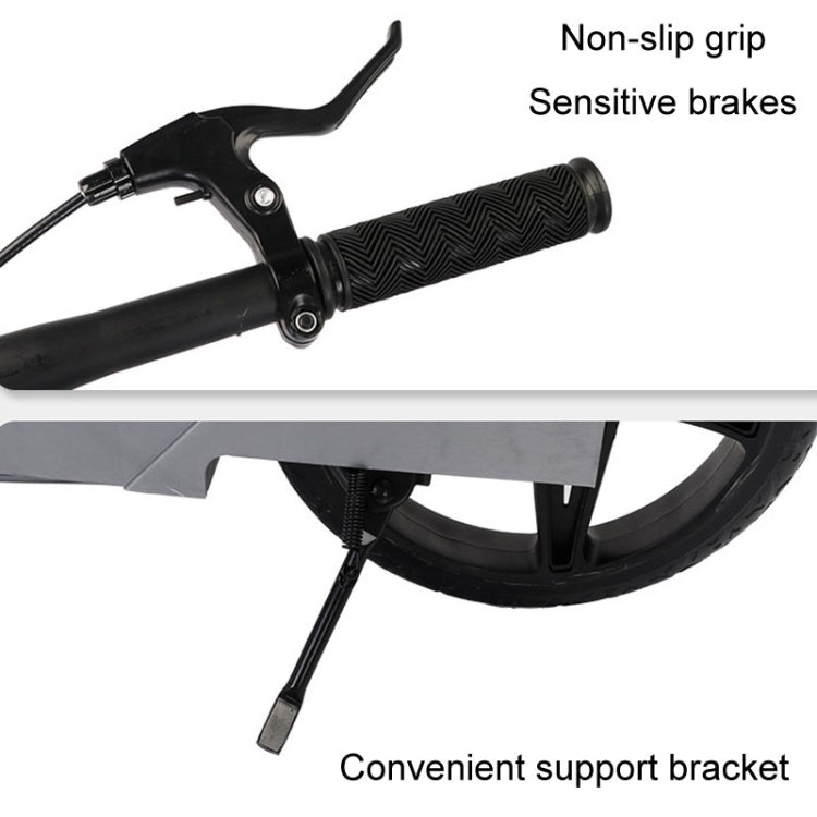 Scooter per adulti Scooter per mobilità a due ruote Bici a pedali a doppia ala, Standard Silver, Standard Black, Folding Black, Folding Silver