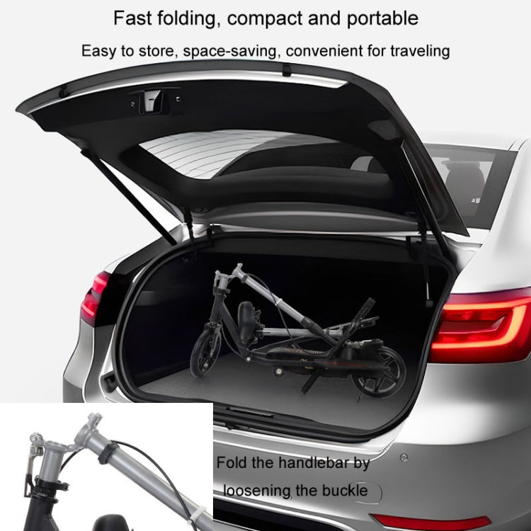 Scooter per adulti Scooter per mobilità a due ruote Bici a pedali a doppia ala, Standard Silver, Standard Black, Folding Black, Folding Silver