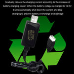 Caricatore USB per batteria al litio 11,1 V 2 A 3 S con luce, 4 Pin Plug