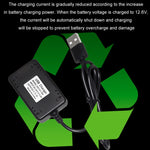 Caricabatterie USB per batteria al litio con protezione in uscita da 11,1 V 2 A 3 S con luce, XH/4P Plug