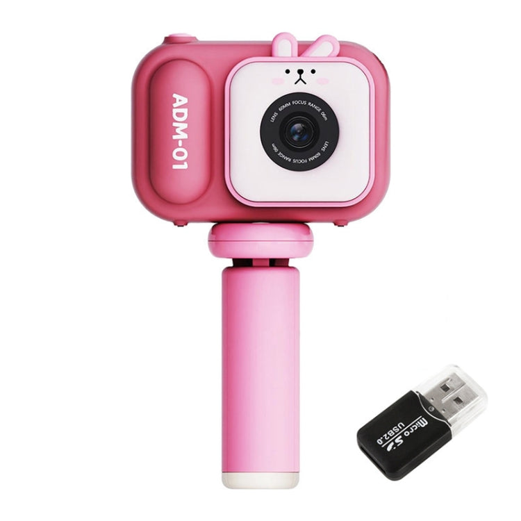 Schermo IPS da 2,4 pollici, doppia lente, 48 MP, mini videocamera digitale per bambini, Without TF Card Pink Bunny, Without TF Card Blue Fox, With 32G TF Card Pink Bunny, With 32G TF Card Blue Fox, With 64G TF Card Pink Bunny, With 64G TF Card Blue Fox
