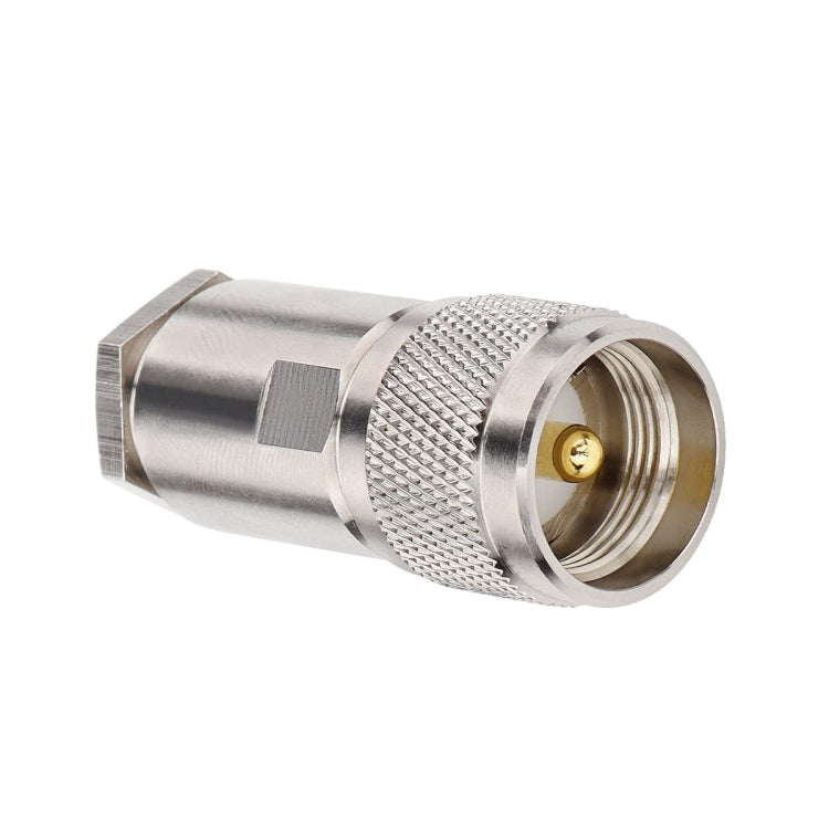 Connettore coassiale RF maschio UHF in rame per cavo coassiale LMR400 / RG8 / RG8U / KMR400 / Belden 9913 / 7D-FB, UHF Male