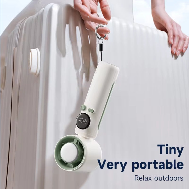 Ventilatore portatile Turbo piccolo per esterni, ventola di raffreddamento a 100 velocità, batteria integrata da 4000 mAh