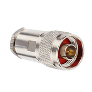 Adattatore coassiale N maschio per cavo coassiale RF LMR400 / RG8 / Belden 9913 / KMR400, N Male
