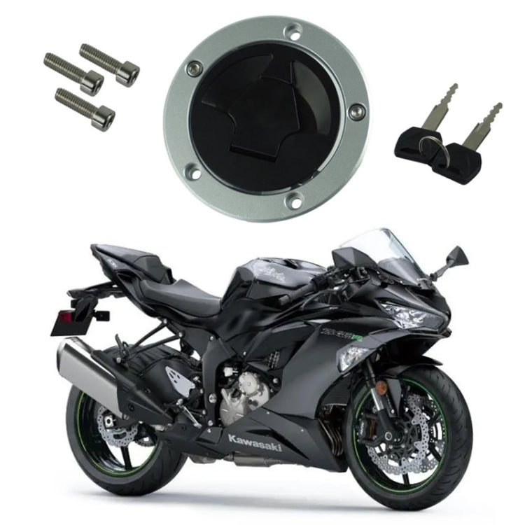 Tappo serbatoio carburante moto per Kawasaki ZX6R/ZX10R/ZX-14/Z1000/Z750