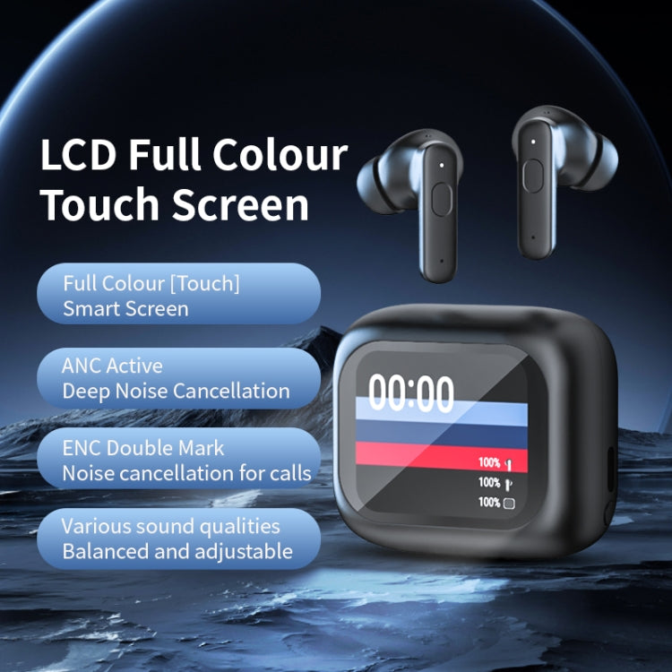 Auricolari Bluetooth wireless con riduzione rumore ANC ENC