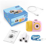 Fotocamera digitale per bambini con stampa termica 2,4 pollici