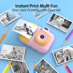 Fotocamera digitale per bambini con stampa termica 2,4 pollici
